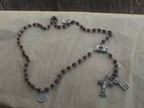 Pulseira Religiosa de Hematita com Cruz
