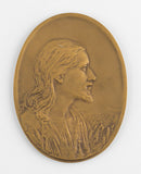 Medalha de Cristo em Relevo