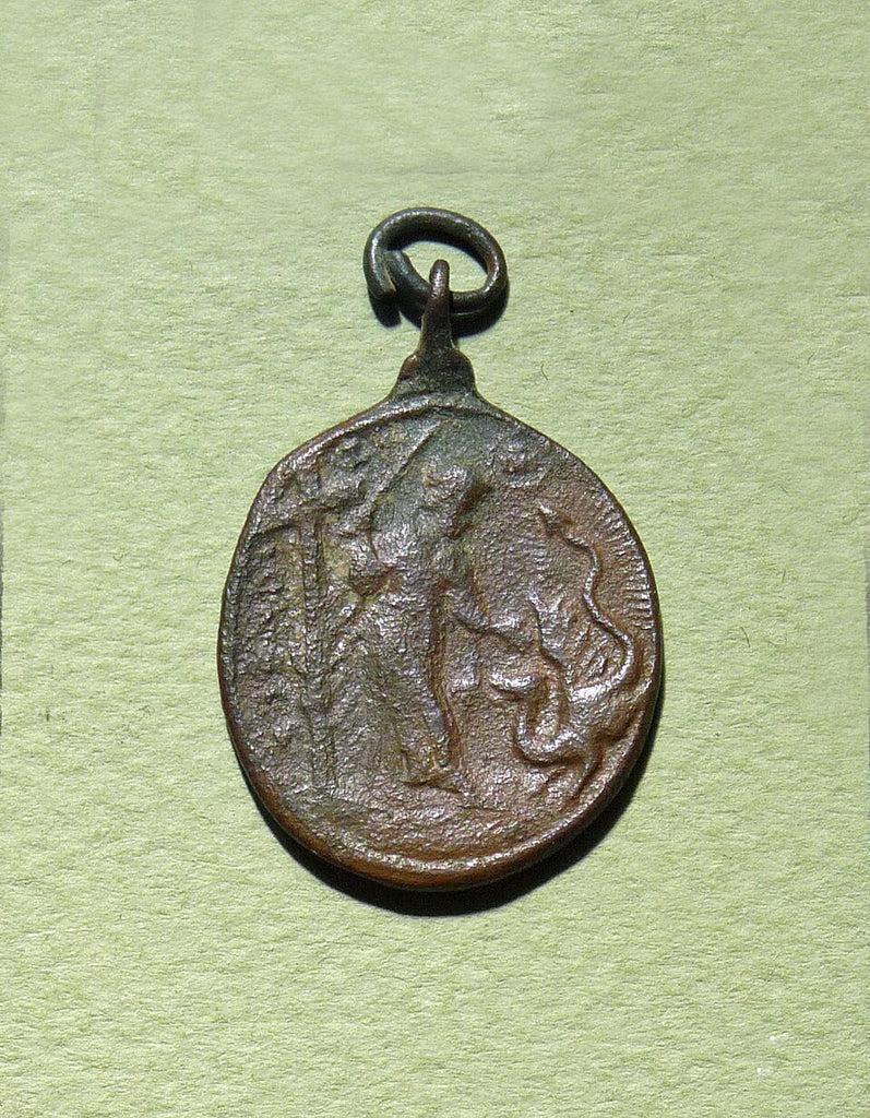 Medalha Jesuíta Tradicional em Metal