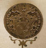 Terço Tradicional com Medalha Papal Ornamentada
